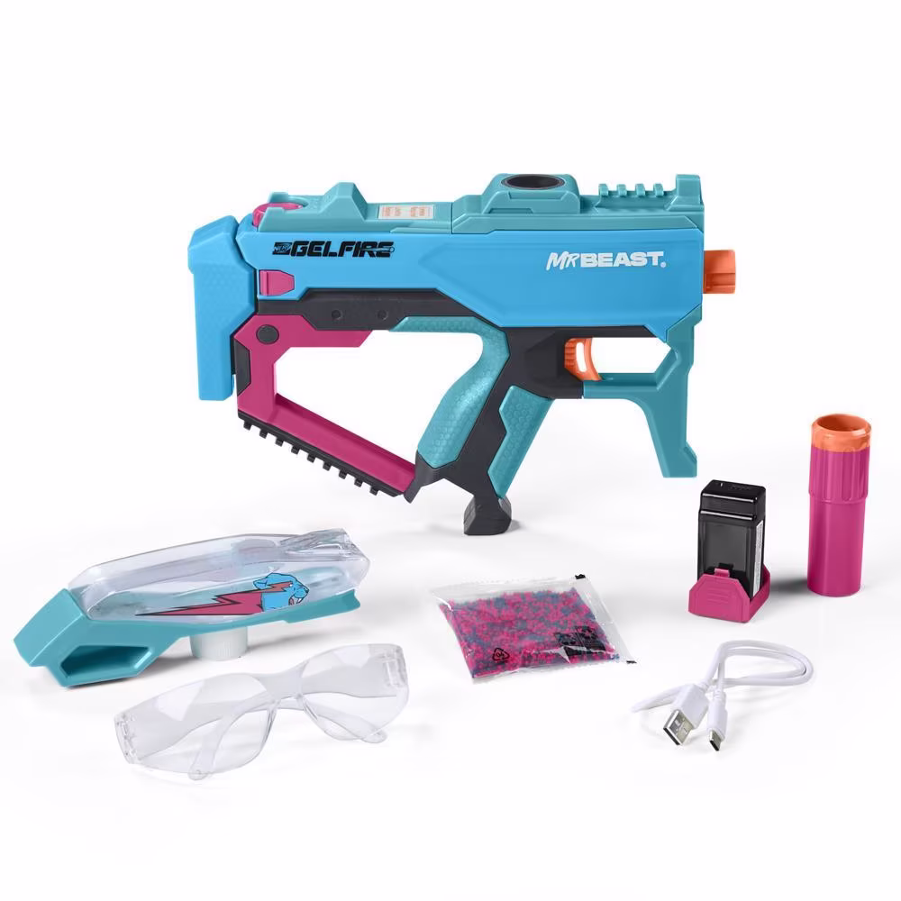 Nerf Pro Gelfire X MrBeast Blaster kit
